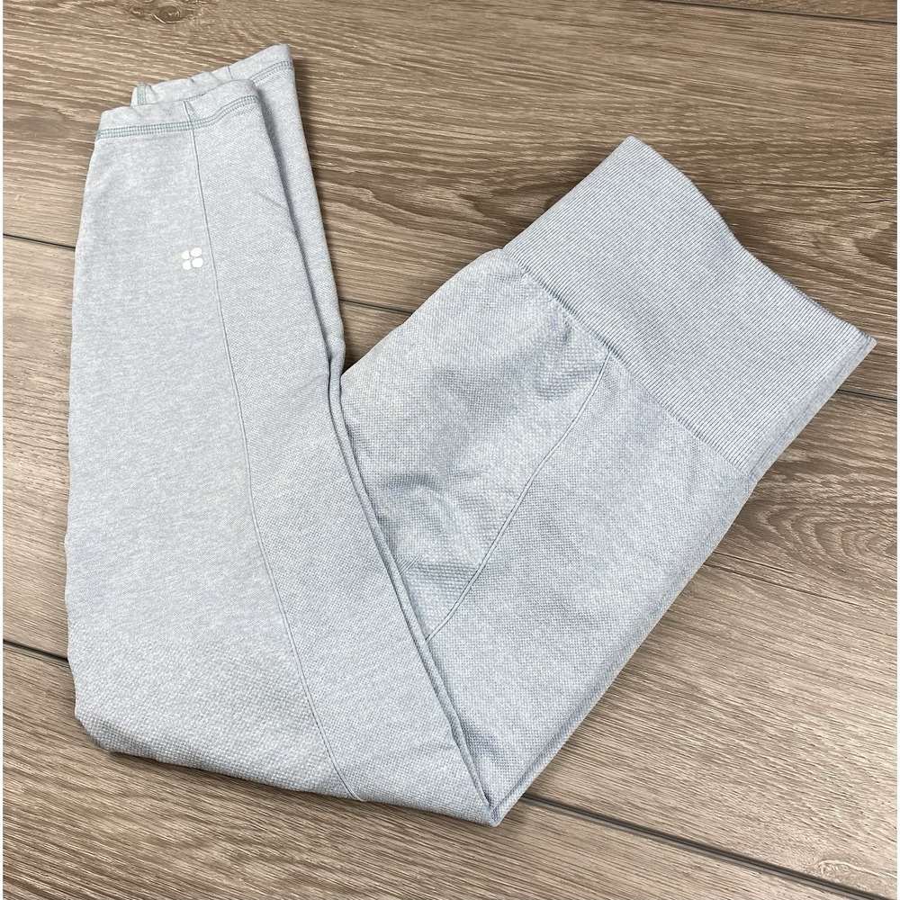 Sweaty Betty Women's Athletic Leggings Pants‎ Blue Size 12